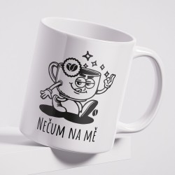 Vtipný hrnek Nečum na mě – Ideální dárek pro kolegu