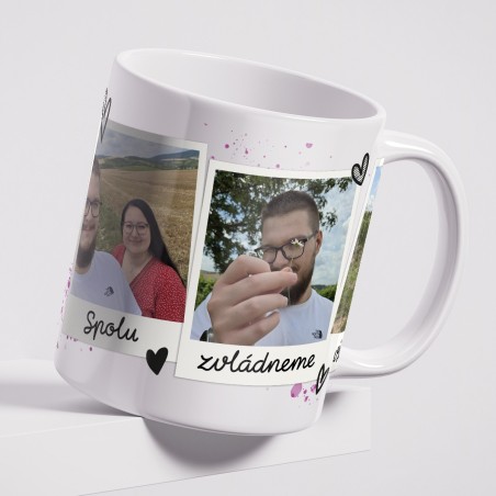 Fotohrnek Společně to zvládneme | 330ml polaroid styl